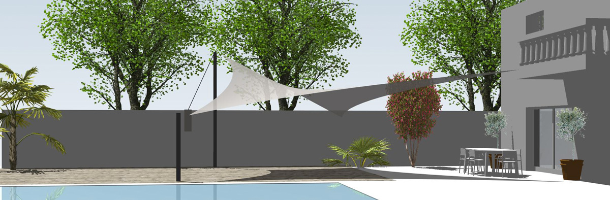 Surface ombragée: 29m2, Lieu: France