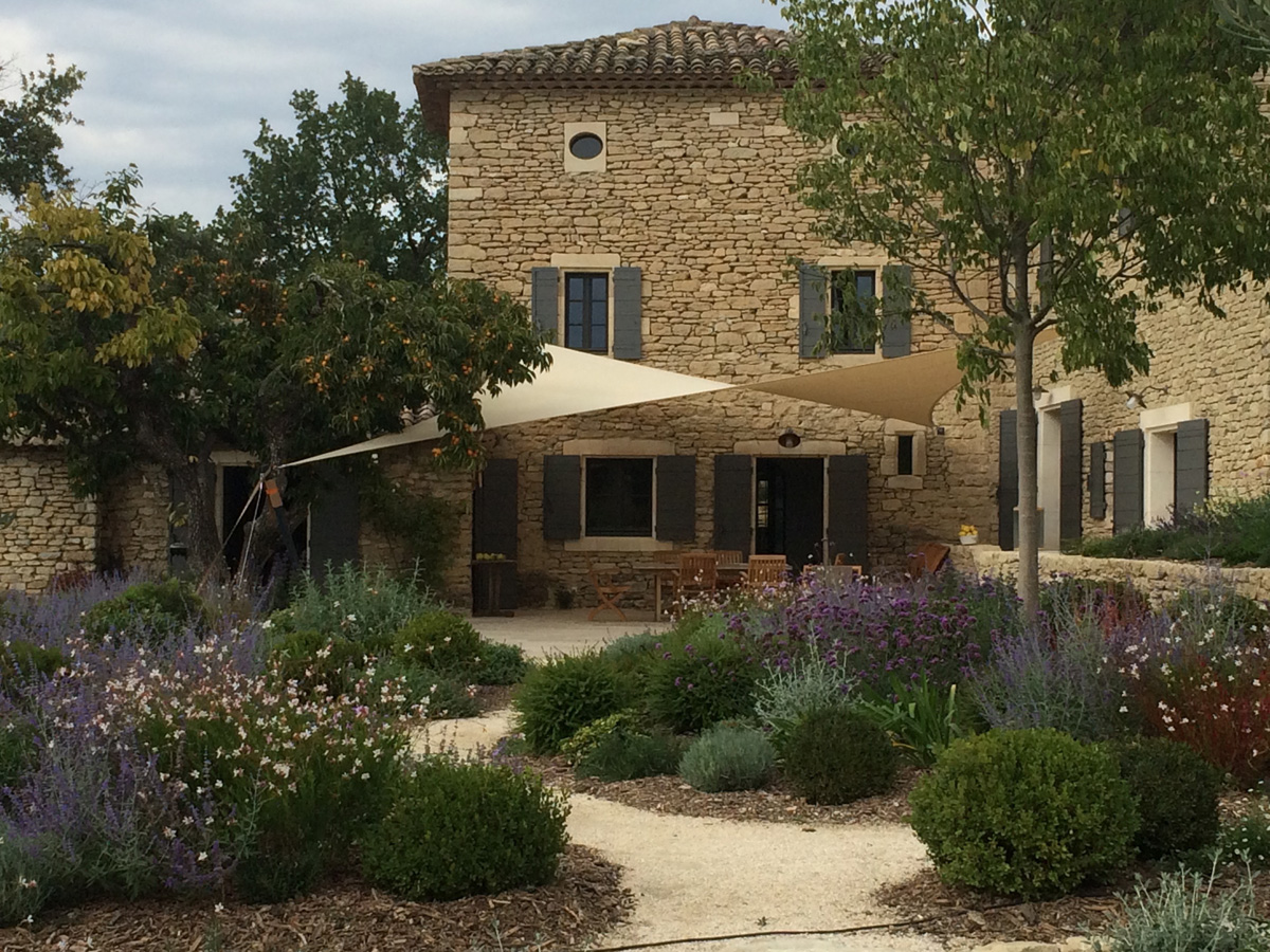 Surface ombragée: 38m2, Textile: HDPE, Lieu: Vaucluse